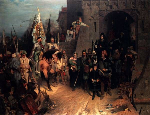 The Surrender Of The City Of Rosenberg In The Hussite War